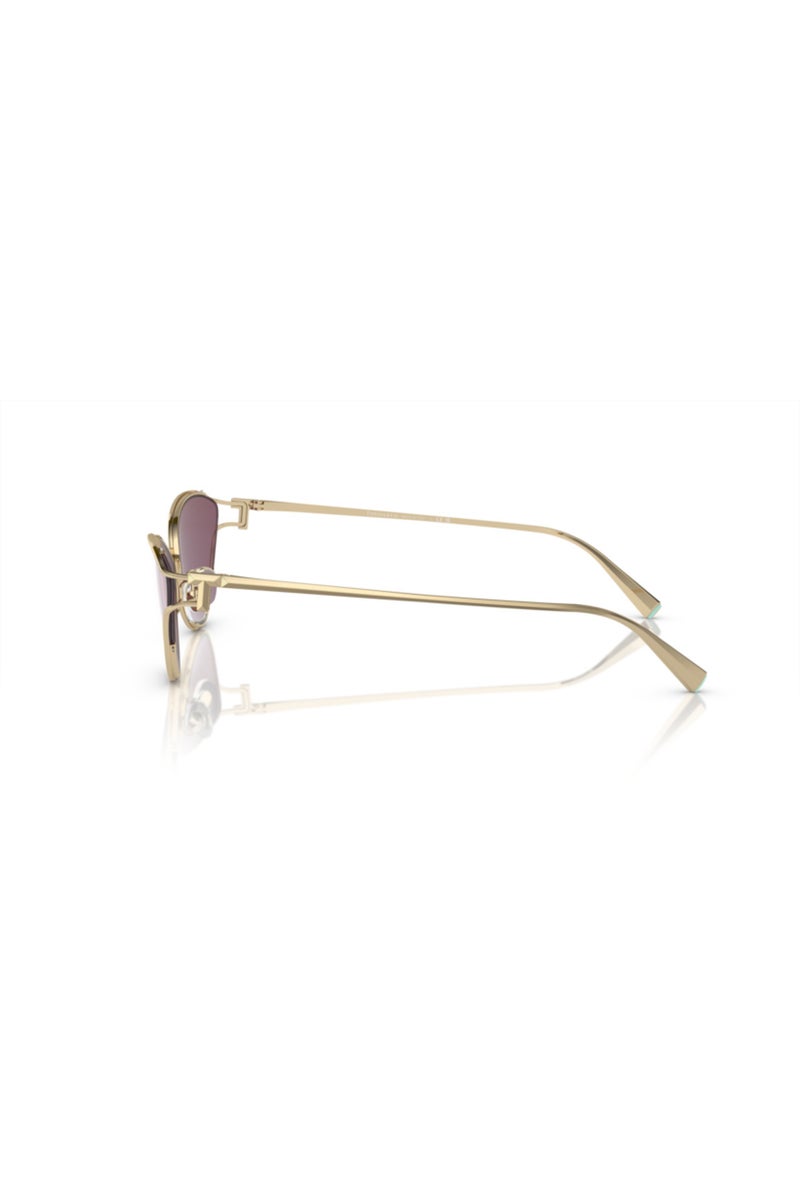 Tiffany Women's Cat's Eye Sunglasses - Pale Gold - 61mm Lens - Image 2